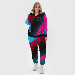 Женский 3D-костюм Bayer 04 - neon gradient вертикально, цвет: 3D-черный — фото 2