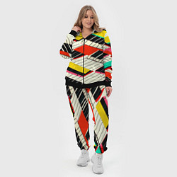 Женский 3D-костюм Пианинка, цвет: 3D-черный — фото 2