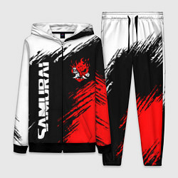 Женский 3D-костюм Самурай лого - киберпанк 2077, цвет: 3D-черный