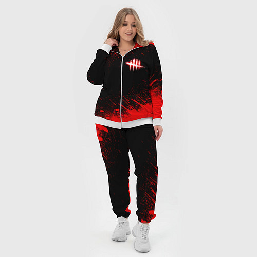 Женский костюм Dead by daylight огненный / 3D-Белый – фото 4