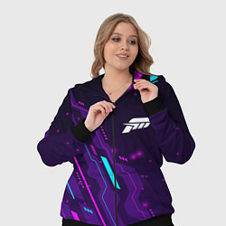 Женский 3D-костюм Forza Horizon neon gaming, цвет: 3D-черный — фото 2