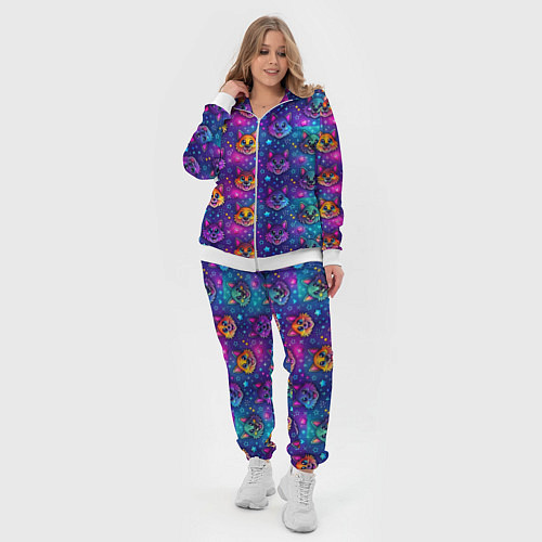 Женский костюм Furry anime face / 3D-Белый – фото 4