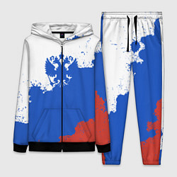 Женский костюм Российский триколор и герб