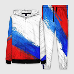 Женский костюм Триколор красками