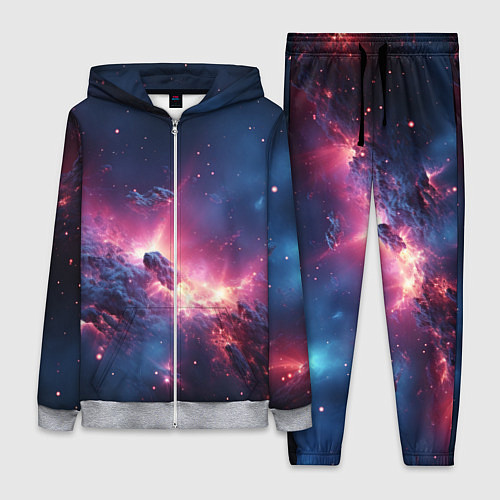 Женский костюм Взрыв в космосе / 3D-Меланж – фото 1