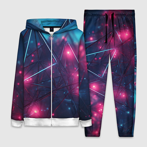 Женский костюм Конструкция с ярким свечением / 3D-Белый – фото 1