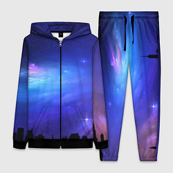 Женский 3D-костюм Город вселенная, цвет: 3D-черный