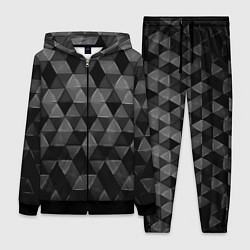 Женский костюм Серые треугольники