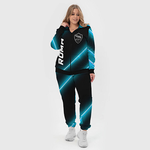 Женский костюм Roma неоновые лампы / 3D-Черный – фото 4