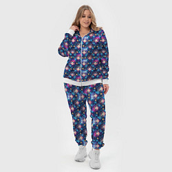 Женский 3D-костюм Парень и девушка аниме паттерн, цвет: 3D-белый — фото 2