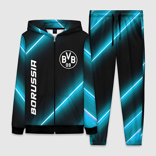 Женский костюм Borussia неоновые лампы / 3D-Черный – фото 1