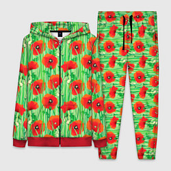 Женский костюм Маковый узор