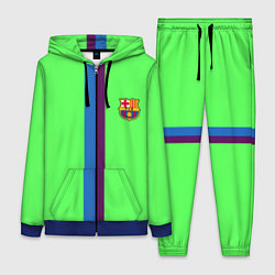 Женский 3D-костюм Barcelona fc sport line, цвет: 3D-синий