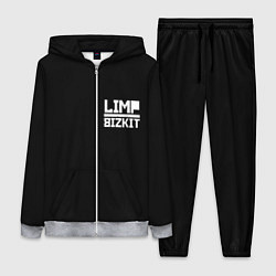 Женский 3D-костюм Lim Bizkit logo, цвет: 3D-меланж