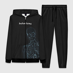 Женский 3D-костюм Broken bones, цвет: 3D-черный