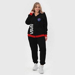 Женский 3D-костюм Nasa space steel, цвет: 3D-красный — фото 2