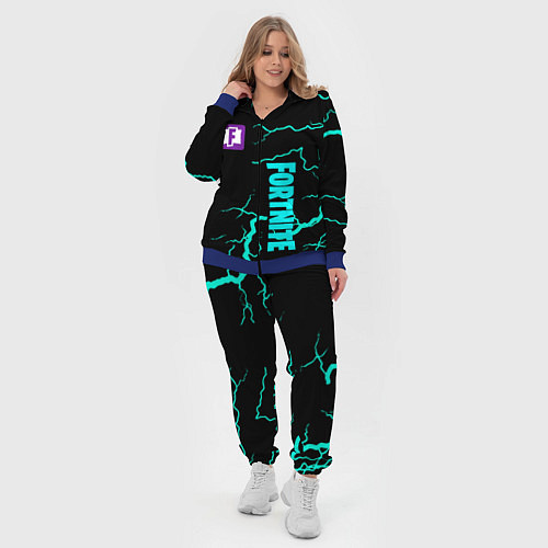 Женский костюм Fortnite storm games / 3D-Синий – фото 4