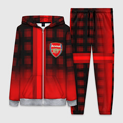 Женский 3D-костюм Arsenal fc sport geometry steel, цвет: 3D-меланж