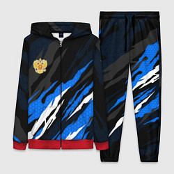 Женский костюм Герб России - blue sport
