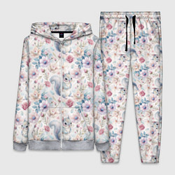 Женский костюм Бельчонок в цветах