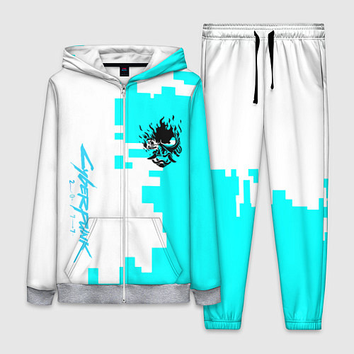 Женский костюм Cyberpunk 2077 gamer / 3D-Меланж – фото 1