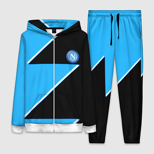 Женский костюм Napoli fc geometry blue / 3D-Белый – фото 1