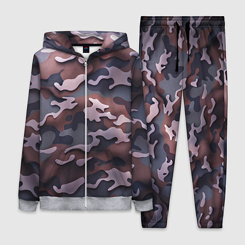 Женский костюм Камуфляж-грязь / 3D-Меланж – фото 1