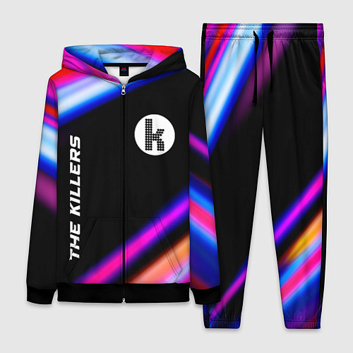 Женский костюм The Killers neon rock lights / 3D-Черный – фото 1