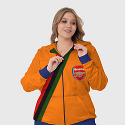 Женский 3D-костюм Arsenal geometry steel, цвет: 3D-синий — фото 2