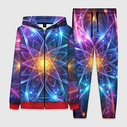 Женский костюм Космический закрученный узор-лотос: энергия вселен