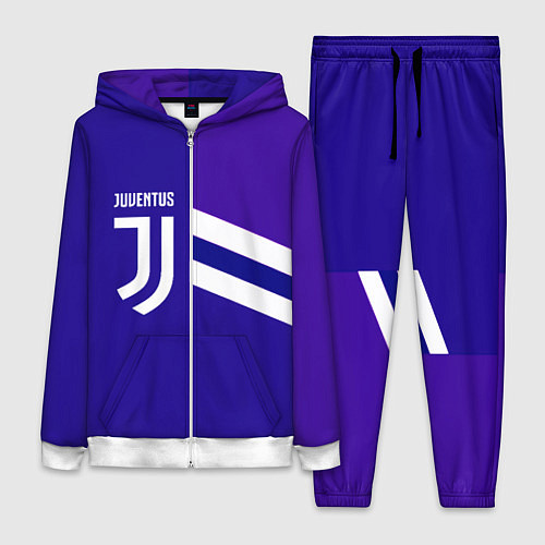 Женский костюм Juventus sport geometry line / 3D-Белый – фото 1