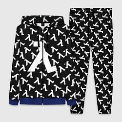 Женский 3D-костюм Half liife logo pattern, цвет: 3D-синий