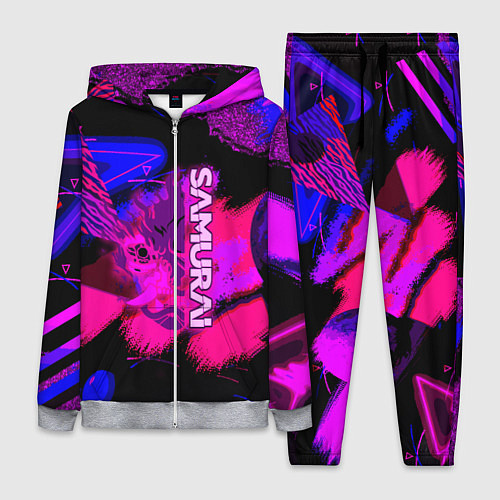 Женский костюм Samurai ретровейв / 3D-Меланж – фото 1