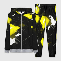 Женский 3D-костюм Абстракция обман зрения, цвет: 3D-меланж