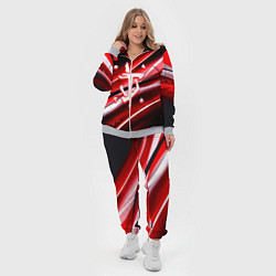 Женский 3D-костюм Doom logo geometry, цвет: 3D-меланж — фото 2