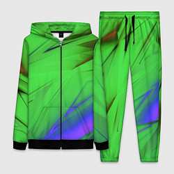 Женский 3D-костюм Кислотно неоновая геометрия, цвет: 3D-черный
