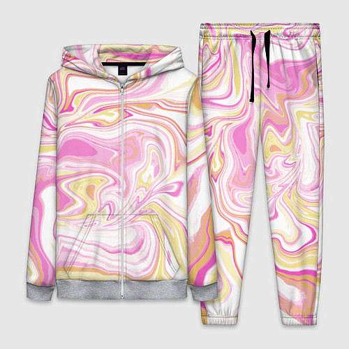 Женский костюм Абстракция мраморный фон / 3D-Меланж – фото 1