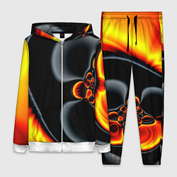 Женский костюм Фрактальный узор абстракция