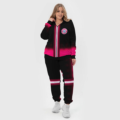 Женский костюм Бавария Мюнхен текстура / 3D-Черный – фото 4