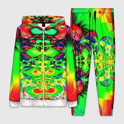 Женский костюм Оптический фрактал кислота