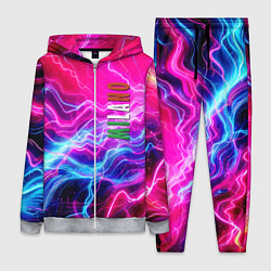 Женский костюм Milano - neon abstraction