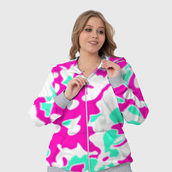 Женский 3D-костюм Текстура камуфляж детский, цвет: 3D-меланж — фото 2