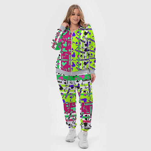 Женский костюм Fortnite epic pattern / 3D-Меланж – фото 4