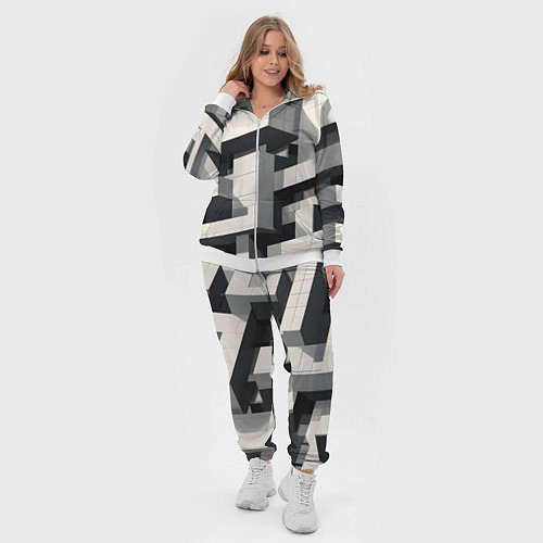 Женский костюм Вдохновлено Ле Корбюзье / 3D-Белый – фото 4