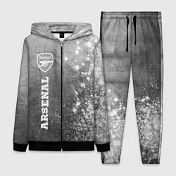 Женский костюм Arsenal - grey gradient по-вертикали