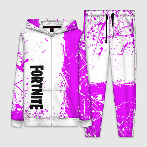 Женский костюм Fortnite pink color / 3D-Белый – фото 1