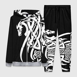 Женский костюм Языческий кельтский орнамент тату