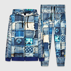 Женский костюм Пэчворк из Minecraft