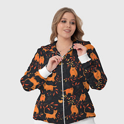 Женский 3D-костюм Рыжие котики, цвет: 3D-белый — фото 2