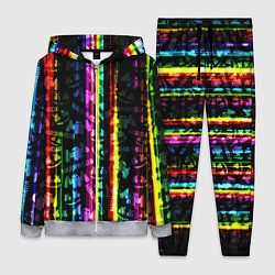 Женский костюм Marshmello градиент